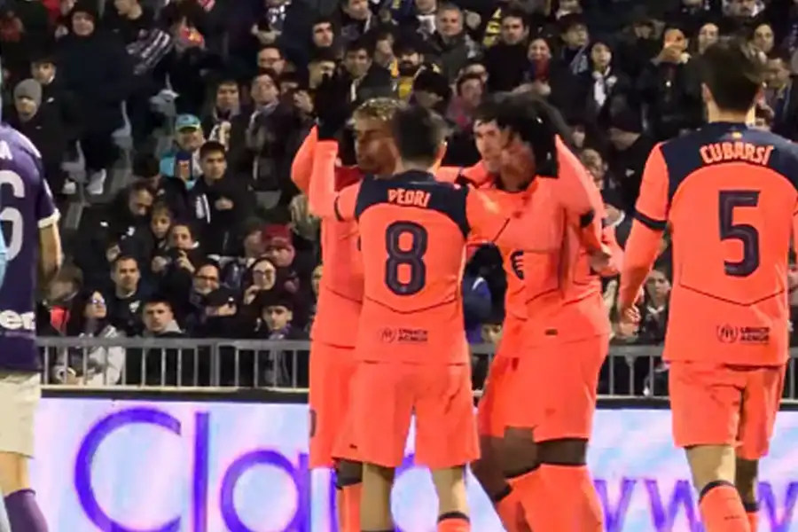 Barcelona Menang 2-0 atas CD Guadalajara di Copa del Rey 2025/2026 2025-26 Spanish Copa del Rey, Barcelona unggul 2-0 dari CD Guadalajara