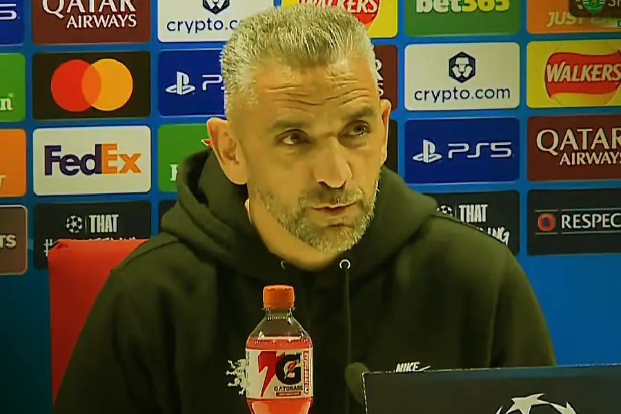 Sporting CP Siap Balikkan Keadaan Lawan Arsenal, Rui Borges: Kami Percaya Bisa Ciptakan Sejarah Rui Borges, Pelatih Sporting CP